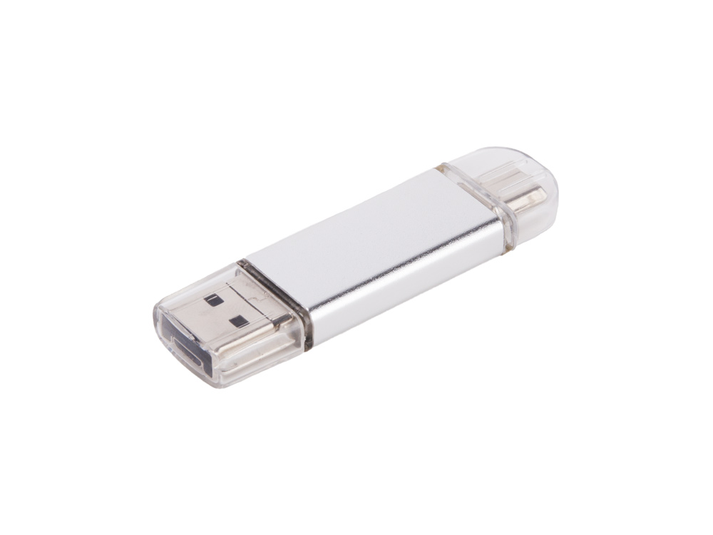 Klasický USB flash disk LAPINE OTG - duální Type-C 3v1
