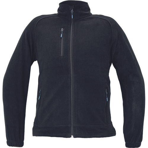 Pánská fleece bunda BHADRA - černá,