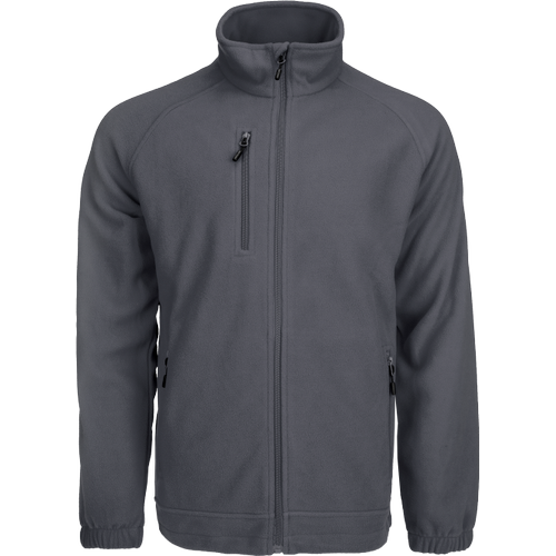 Pánská fleece bunda BHADRA - šedá,