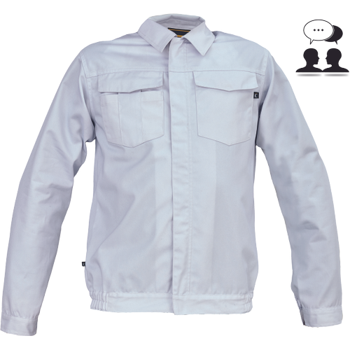 Pracovní bunda ZARAGOZA - bílá,