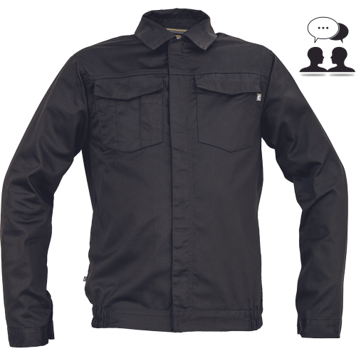 Pracovní bunda ZARAGOZA - černá,