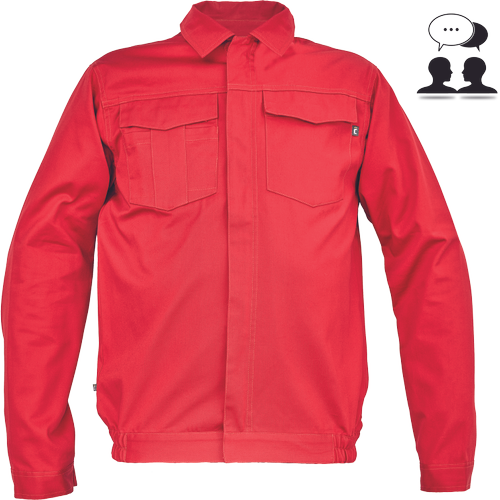 Pracovní bunda ZARAGOZA - červená,