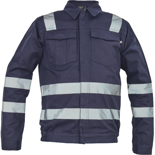 Pracovní reflexní bunda GETACHE RFLX - navy,