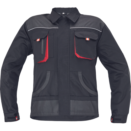 Pracovní bunda FF HANS - černá / antracit,