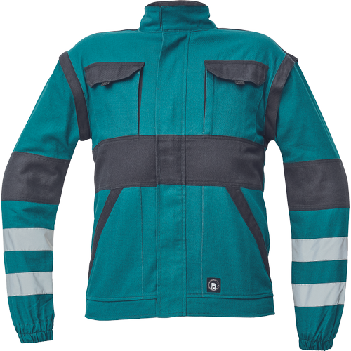 Pracovní reflexní bunda MAX NEO RFLX - zelená / černá,