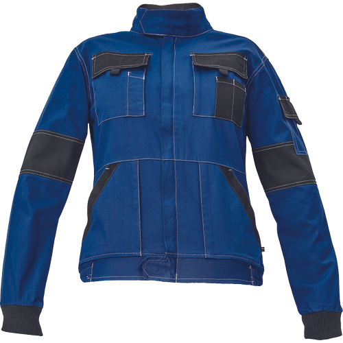 Dámská pracovní bunda MAX SUMMER LADY - modrá / černá,