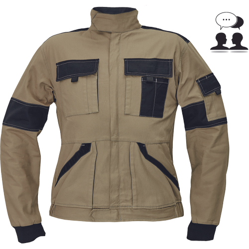 Dámská pracovní bunda MAX SUMMER LADY - písková,