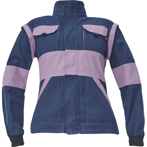 Pracovní bunda MAX NEO LADY - navy / sv.fialová,