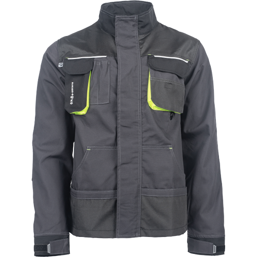 Pracovní bunda SHELDON - antracit / žlutá,