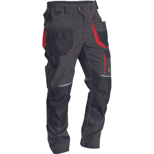 Pracovní kalhoty REUSEL - antracit / červená,