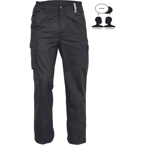 Pracovní kalhoty ALZIRA - černá,