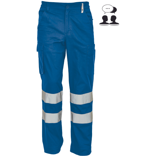 Pracovní kalhoty HUELVA RFLX - royal modrá,