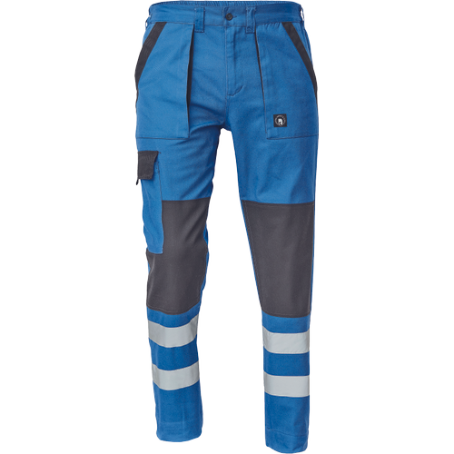 Pracovní reflexní kalhoty MAX NEO RFLX - modrá / černá,