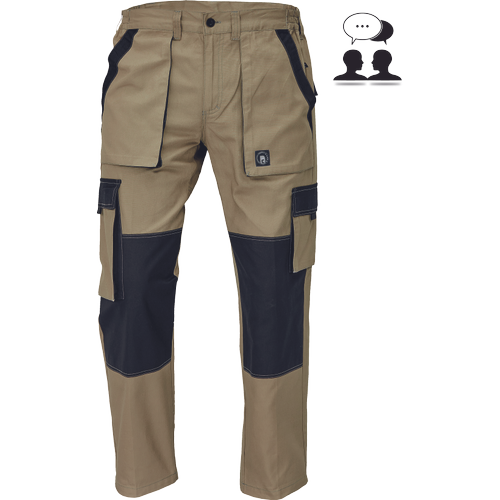 Dámské pracovní kalhoty MAX SUMMER LADY - písková,