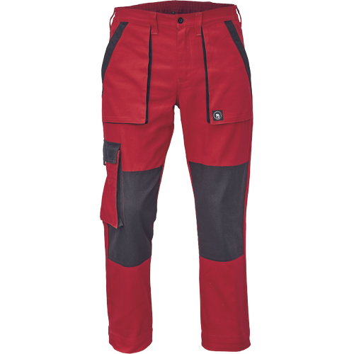 Dámské pracovní kalhoty MAX NEO LADY - červená / černá,