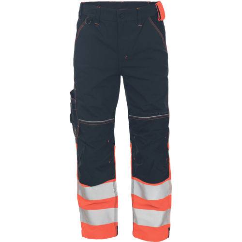 Pracovní reflexní kalhoty KNOXFIELD HVPS DW - antracit / oranžová,