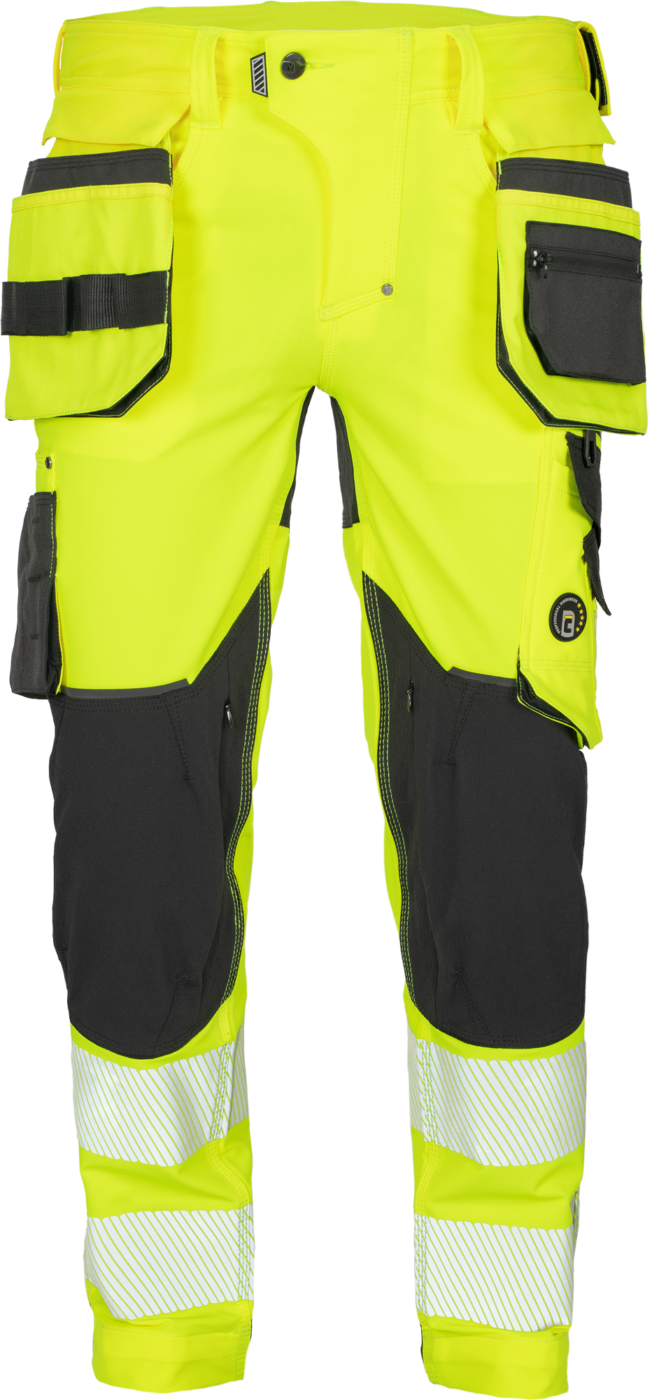 Pracovní reflexní kalhoty NEURUM NORDICS HV FL - žlutá,