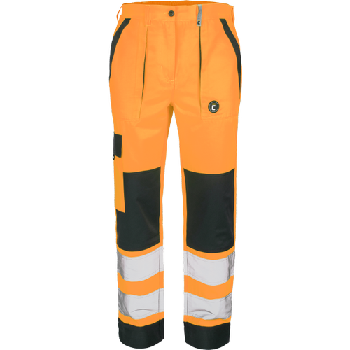 Dámské pracovní reflexní kalhoty MAX NEO HV LADY - oranžová,