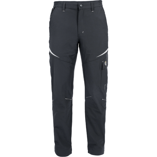 Pracovní kalhoty EMERTON S-STRETCH - černá / šedá,