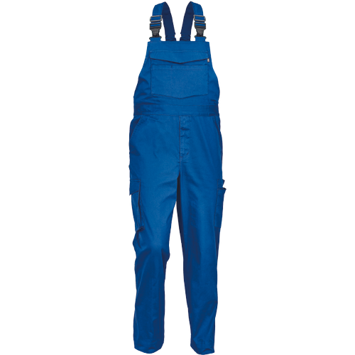 Pracovní kalhoty s laclem TELDE - royal modrá,