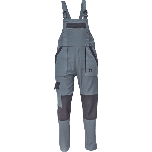 Pracovní kalhoty s laclem MAX NEO - antracit / černá,