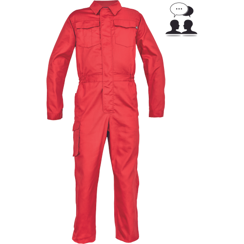 Montérková kombinéza ARONA - červená,