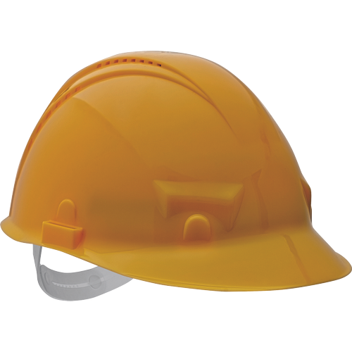 Ochranná ventilovaná přilba PALLADIO - žlutá, 55-62cm