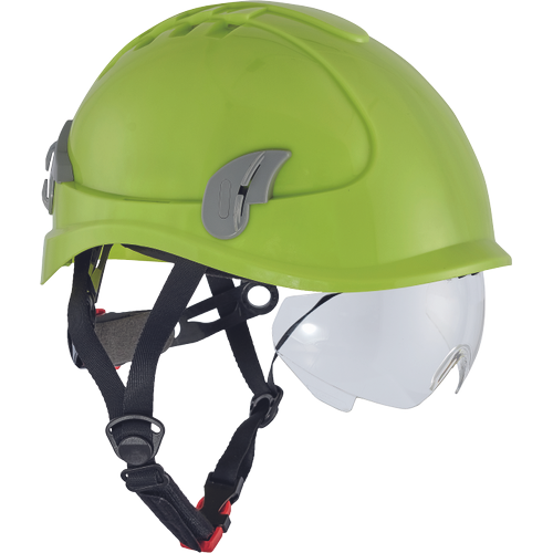 Ochranná ventilovaná přilba ALPINWORKER WR - hv žlutá, 53-66cm