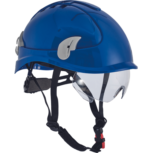 Ochranná ventilovaná přilba ALPINWORKER WR - modrá, 53-66cm