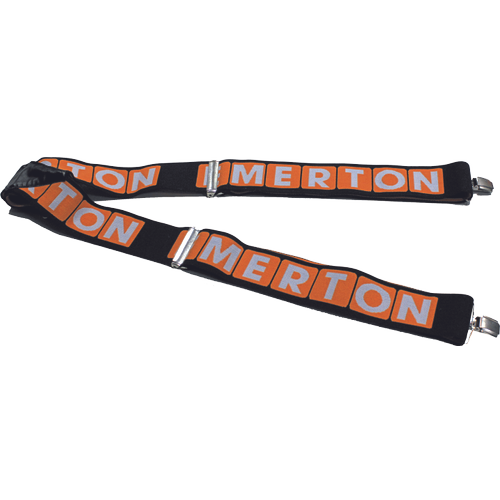 Šle EMERTON - černá / oranžová