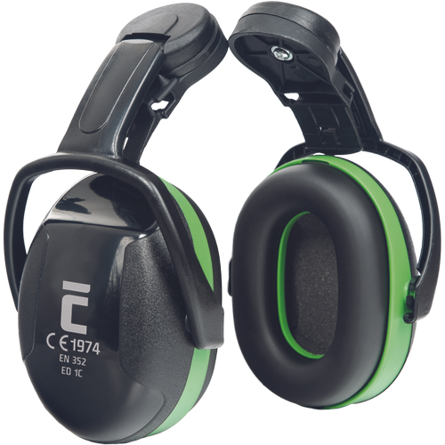 Ochranná sluchátka ED 1C EAR DEFENDER - zelená