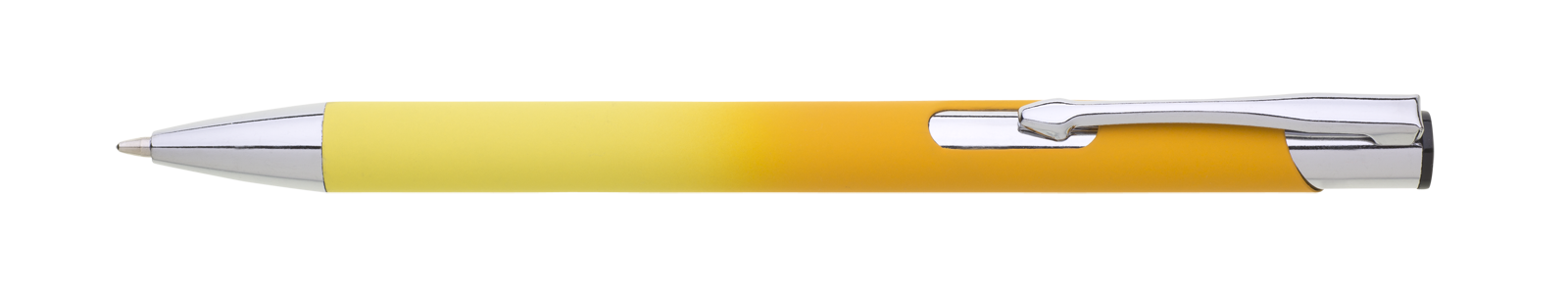 Kovové kuličkové pero GRADIA DUO SOFT - žlutá