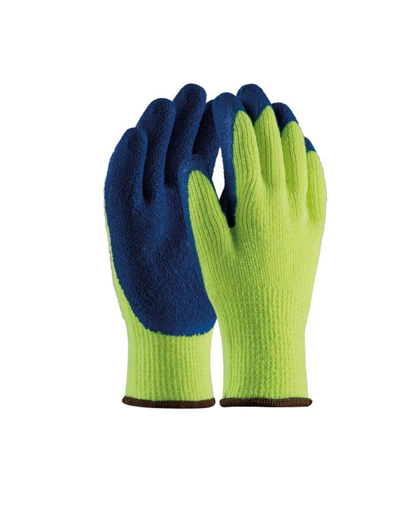 Zimní pracovní rukavice ARDON® DAVIS - žlutá,