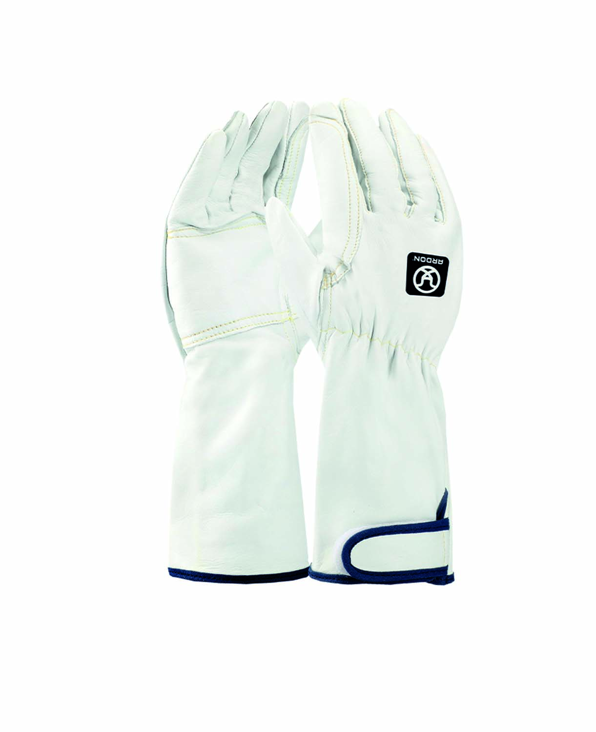 Celokožené pracovní rukavice ARDON® EFFECT - šedá, 11