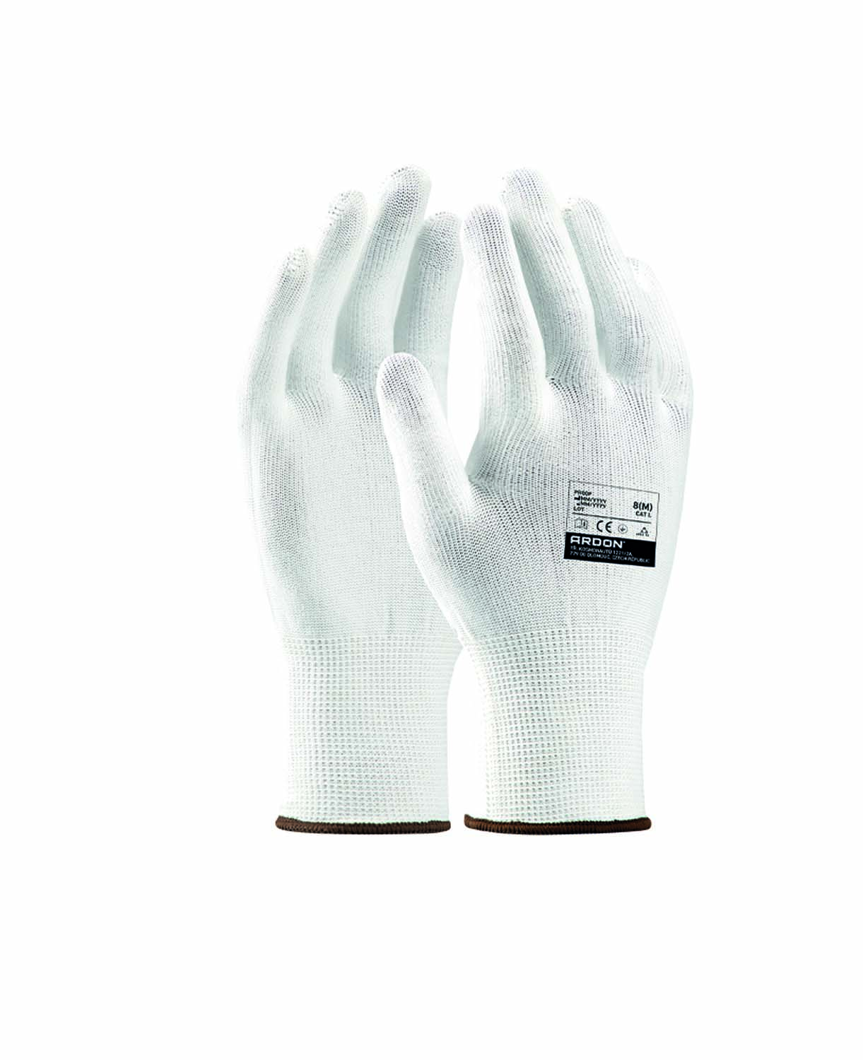 Pletené rukavice ARDON® PROOF V1/09 - bílá,