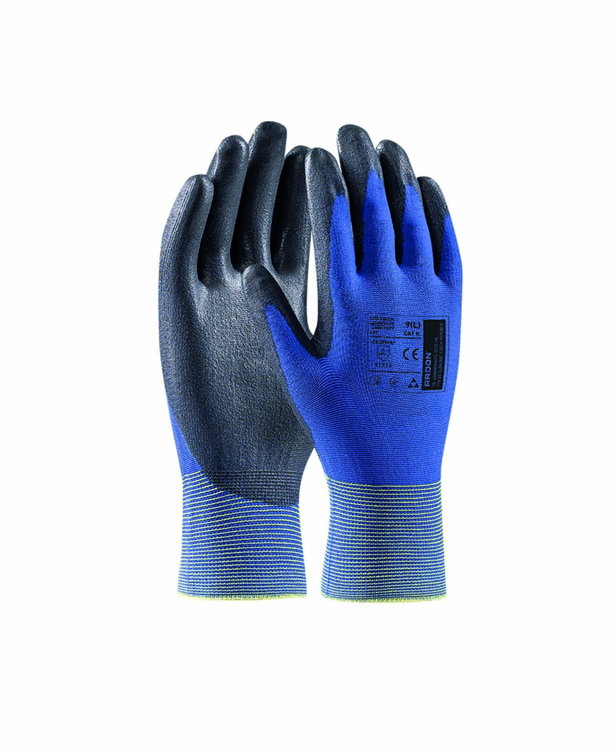 Máčené pracovní rukavice ARDON® LITE TOUCH - modrá,