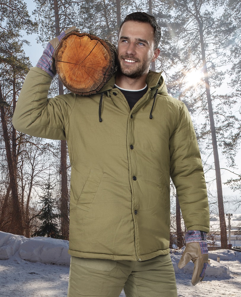 Pánský vatovaný kabát ARDON® NICOLAS - zelená