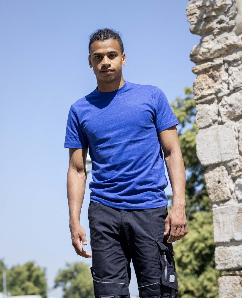 Pánské pracovní tričko s krátkým rukávem ARDON® LIMA - modrá