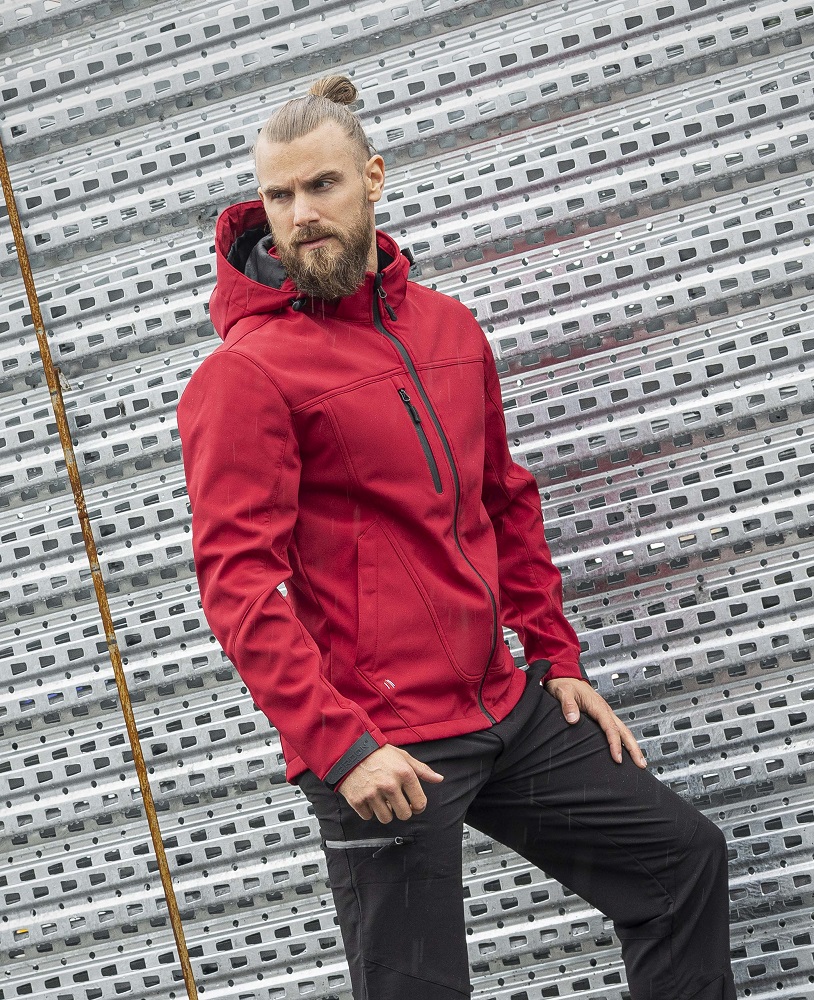 Pánská softshellová bunda ARDON® SPIRIT - červená