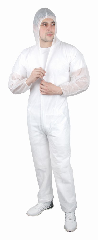 Jednorázový PP overal ARDON® ANDREW - bílá