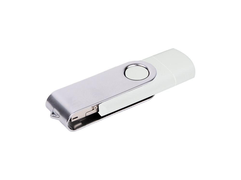 Klasický USB flash disk TWISTO OTG - duální USB 3.0 Type-C 3v1 bílá Klasický USB flash disk TWISTO OTG - duální USB 3.0 Type-C 3v1 bílá