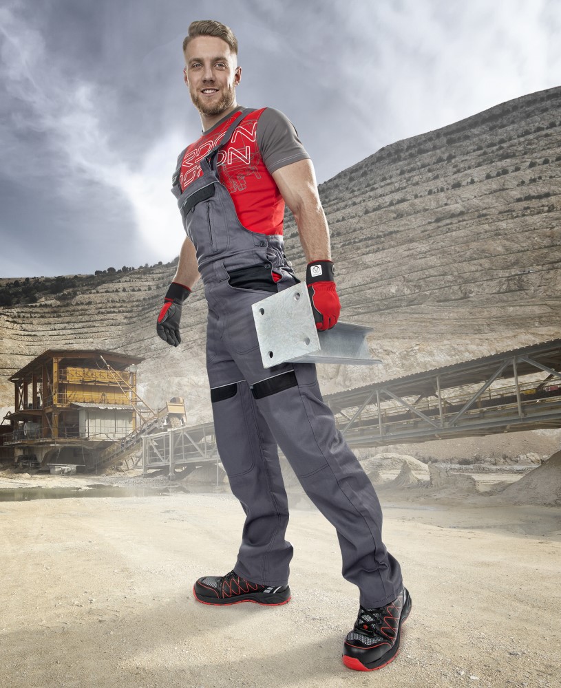 Pánské pracovní kalhoty s laclem ARDON® COOL TREND