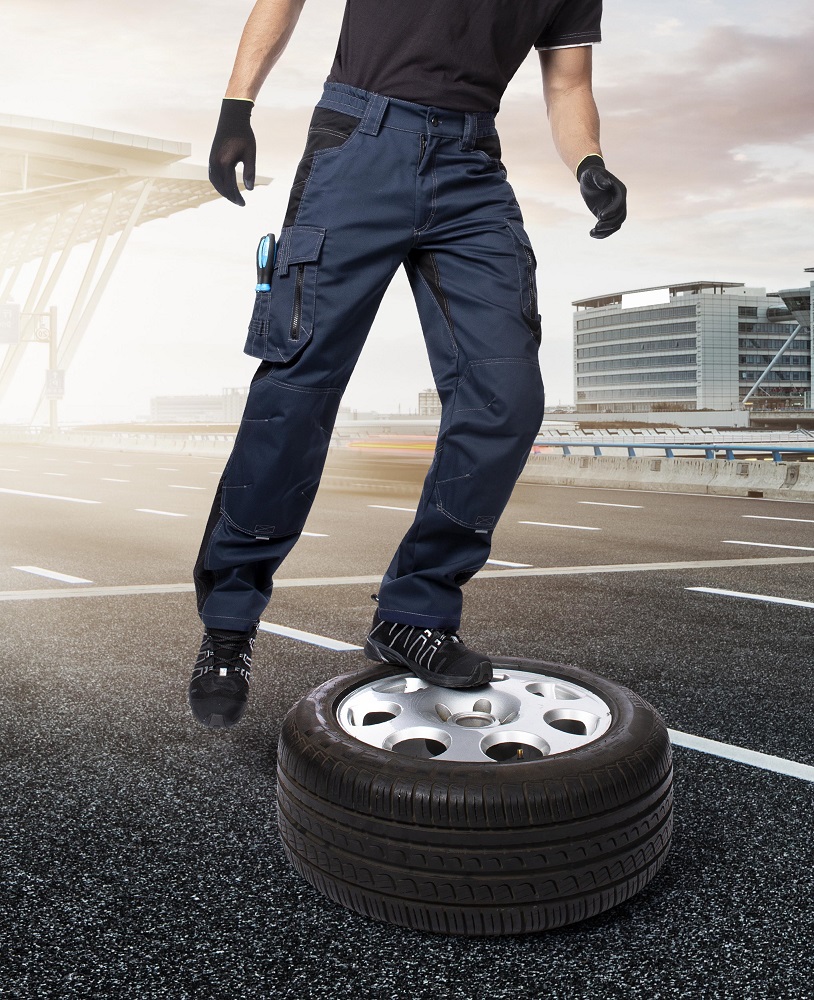 Pánské prodloužené pracovní kalhoty ARDON® VISION - tmavě modrá