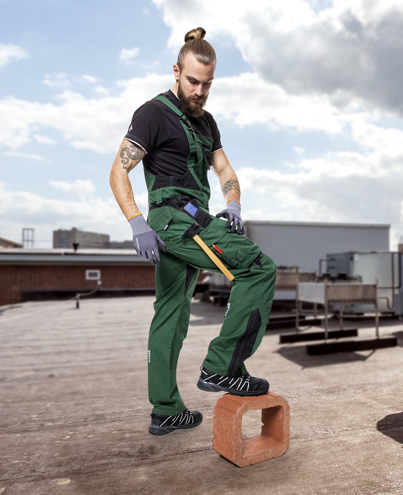 Pánské prodloužené pracovní kalhoty s laclem ARDON® VISION