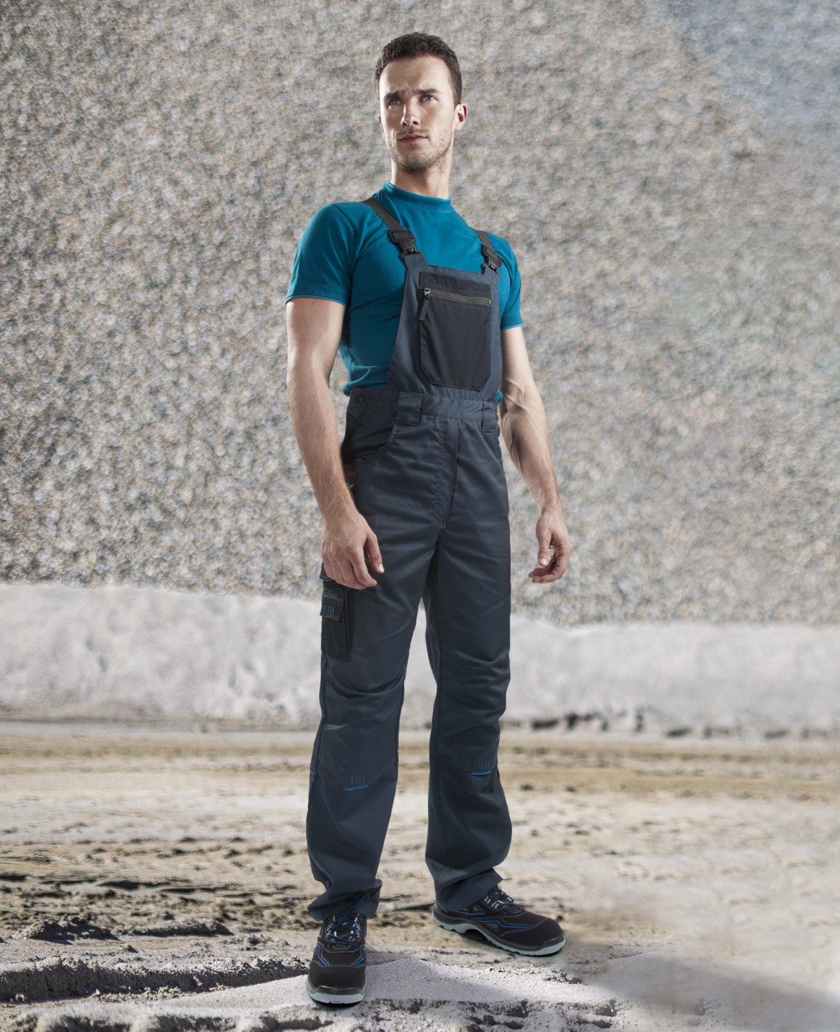 Pánské pracovní kalhoty s laclem ARDON® 4TECH