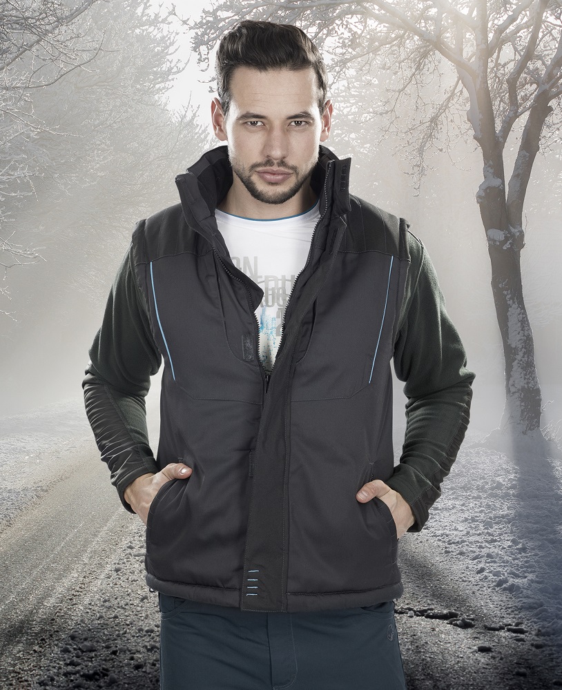 Pánská pracovní zimní vesta ARDON® 4TECH - šedá