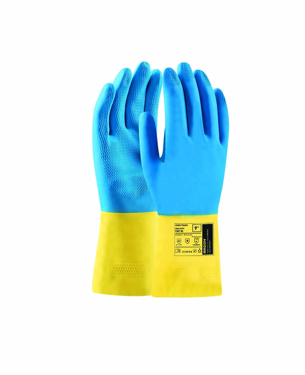 Chemické rukavice ARDON® CHEM TOUCH - modrá,