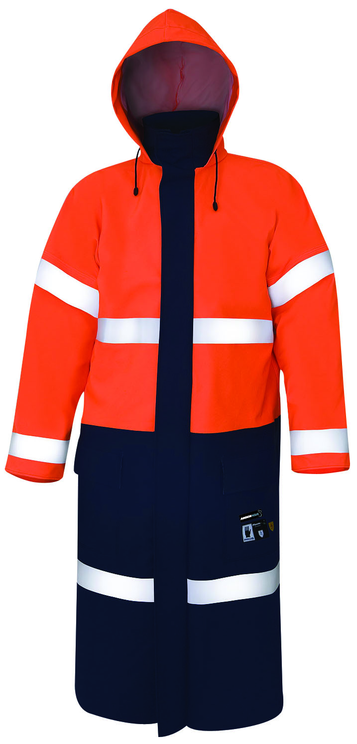 Voděodolný reflexní kabát ARDON® AQUA 506/A - oranžová,