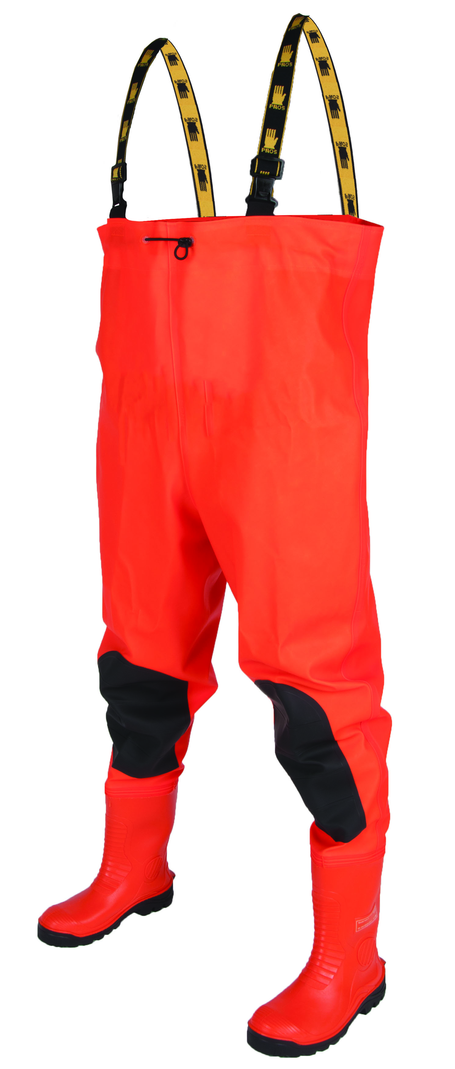 Bezpečnostní holínky ARDON® CHEST WADERS Max S5 - oranžová,