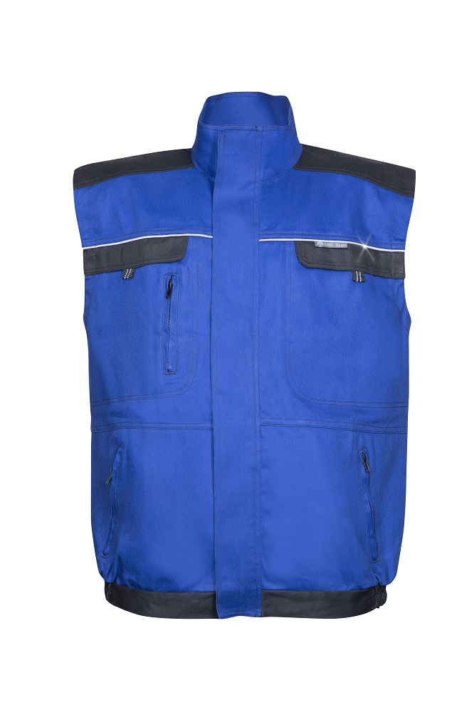 Pánská pracovní zimní vesta ARDON® COOL TREND - černá / modrá,